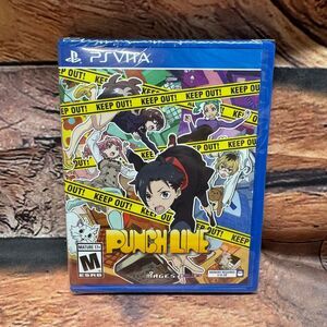 Punch Line PS Vita Video Game Visual Novel Adventure Single Player